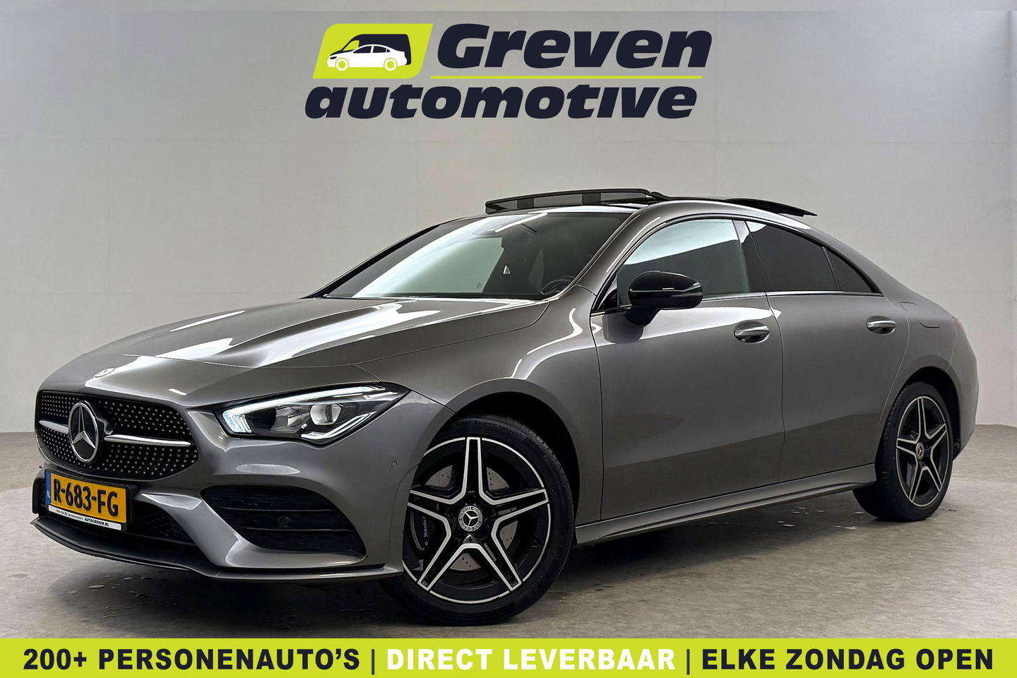 Mercedes-Benz CLA-Klasse 250 e AMG | SOH 92% | Pano | Sfeer | Virtual | Camera | Cruise | Navi | Stoelverw. | Keyless | NAP