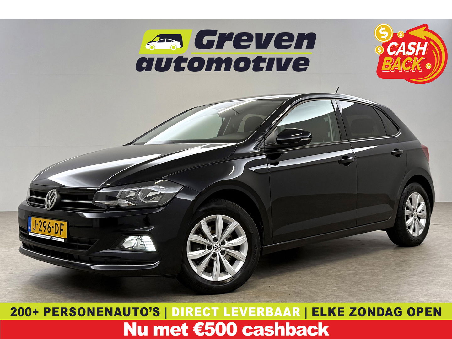 Volkswagen Polo 1.0 TSI Highline | Carplay | Stoelverw. | Parkeersens. | Clima | LED