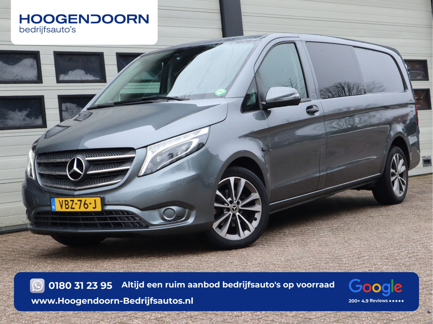 Mercedes-Benz Vito 114 CDI Automaat L3 DC - Euro 6 - A.Deuren - LED