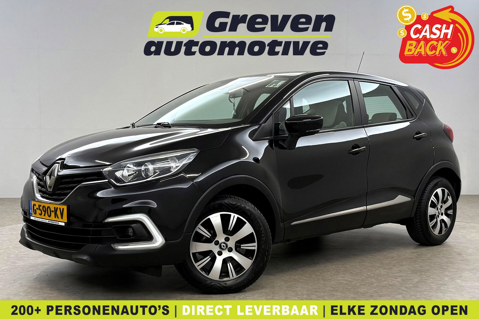 Renault Captur 0.9 TCe Limited | Clima | Cruise | LED | Keyless | Parkeersens.