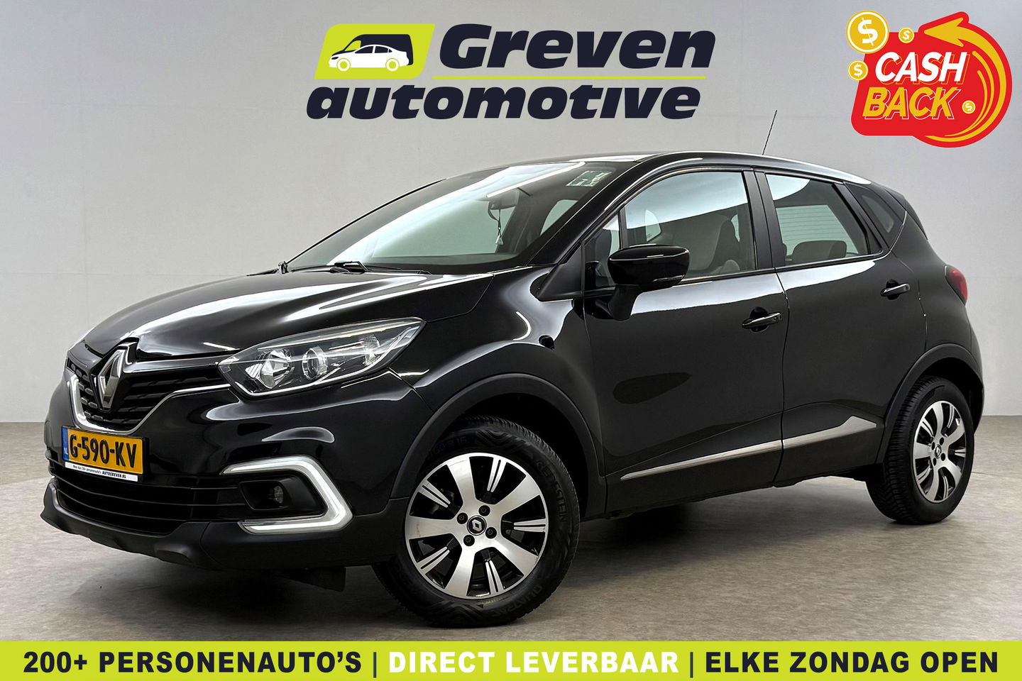 Renault Captur 0.9 TCe Limited | Clima | Cruise | LED | Keyless | Parkeersens.