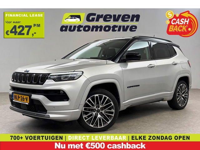 Jeep Compass - 4xe 240PK Plug-in Hybrid Electric S | Virtual | Carplay | Camera | LED | Adaptive Cruise | Keyless