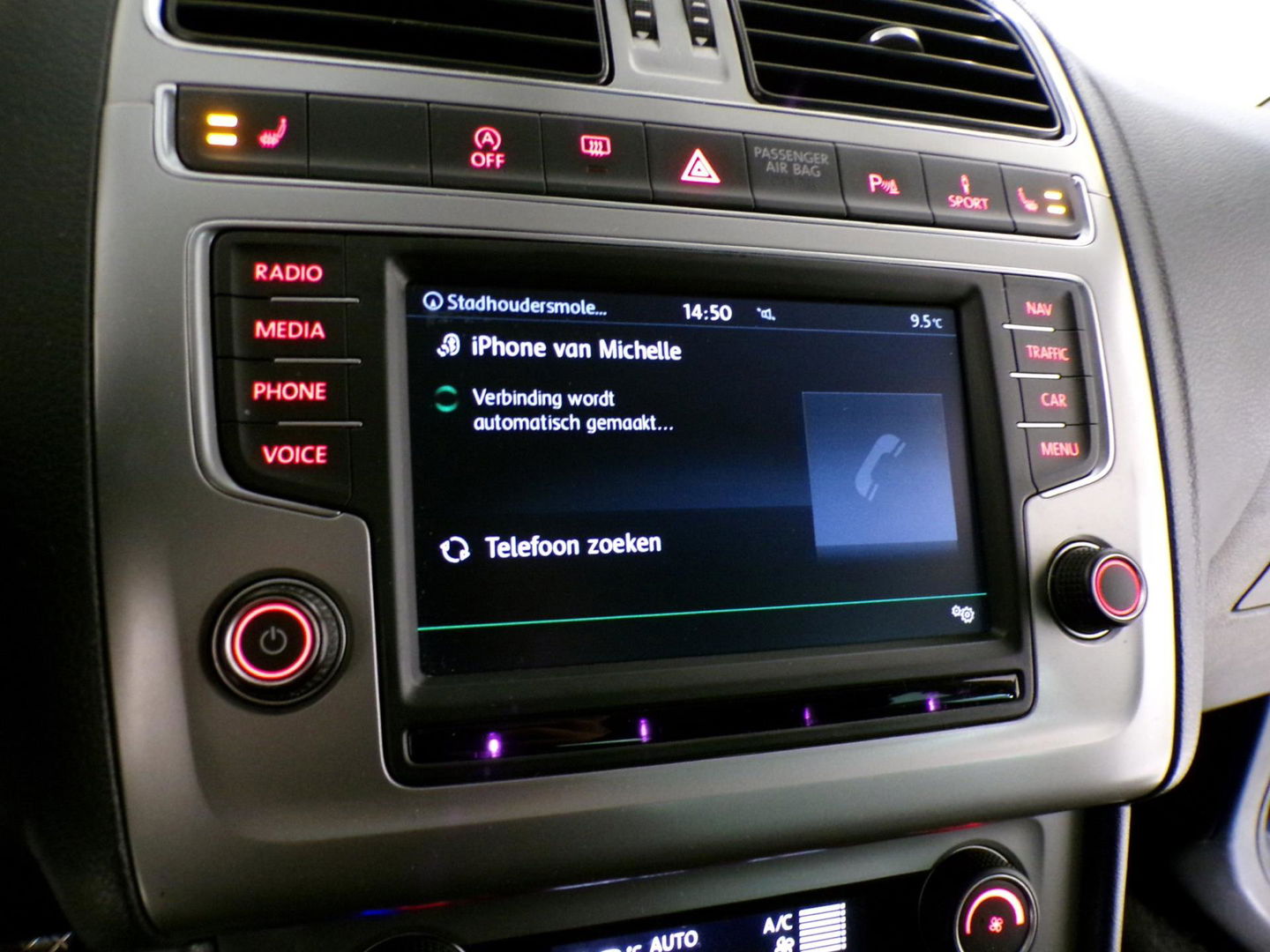 Volkswagen Polo 1.0 TSI 95PK Edition "Origineel NL!" Xenon-LED Adaptive-cruise Stoelverwarming Parkeersensoren 17"Velgen 4-Season