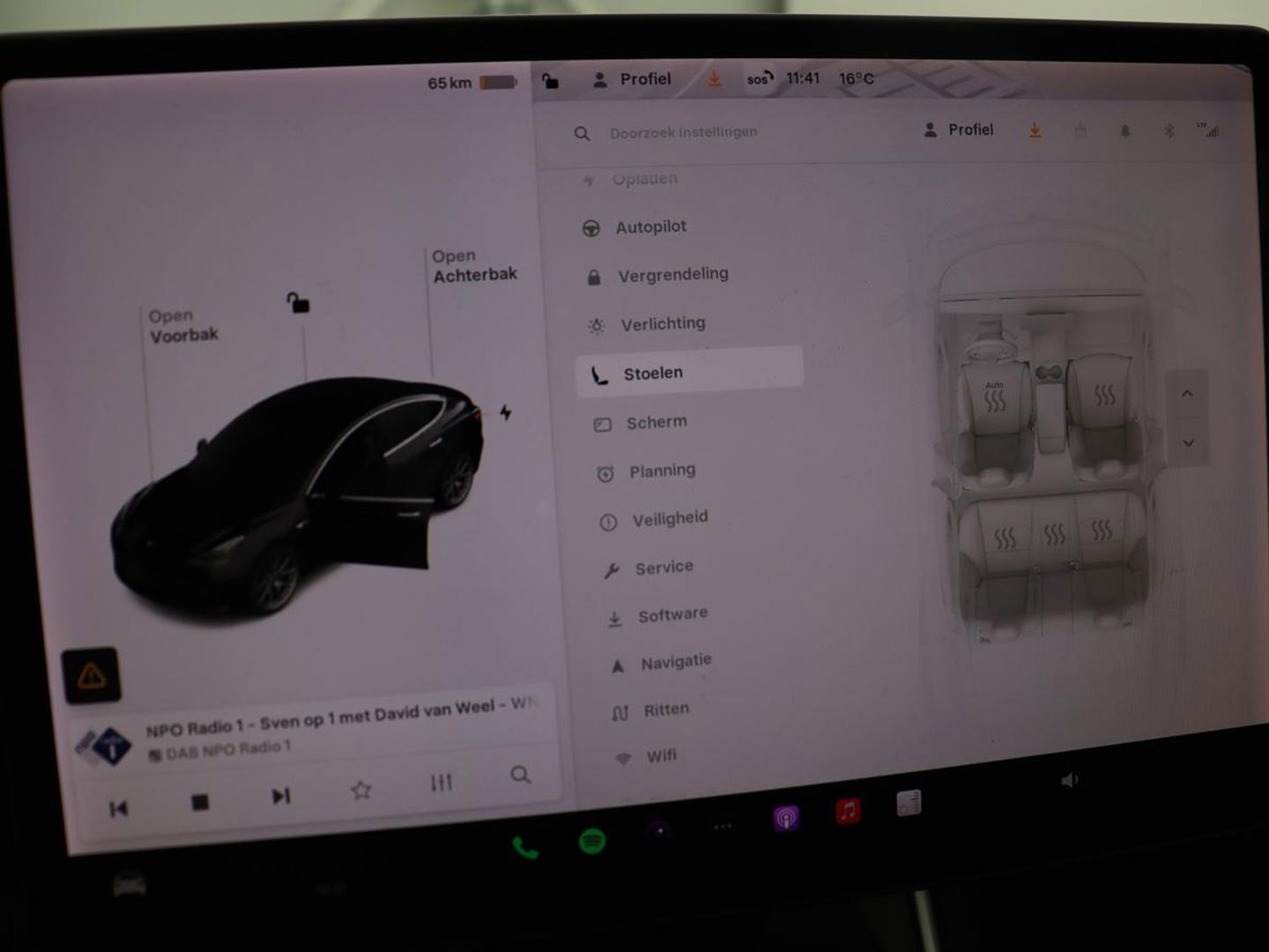 Tesla Model 3 Long Range AWD 75kWh | Panoramadak | Autopilot | Leder | Stoelverwarming | Full LED | Navigatie | Keyless | 18'' | Camera