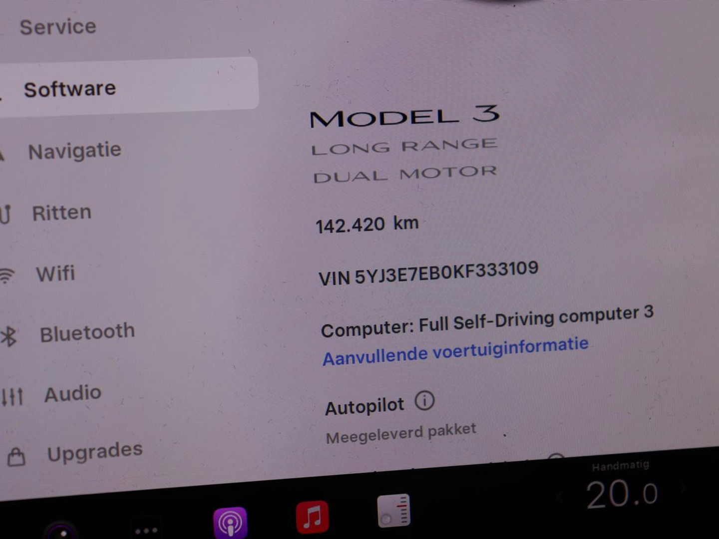 Tesla Model 3 Long Range AWD 75kWh | Panoramadak | Autopilot | Leder | Stoelverwarming | Full LED | Navigatie | Keyless | 18'' | Camera