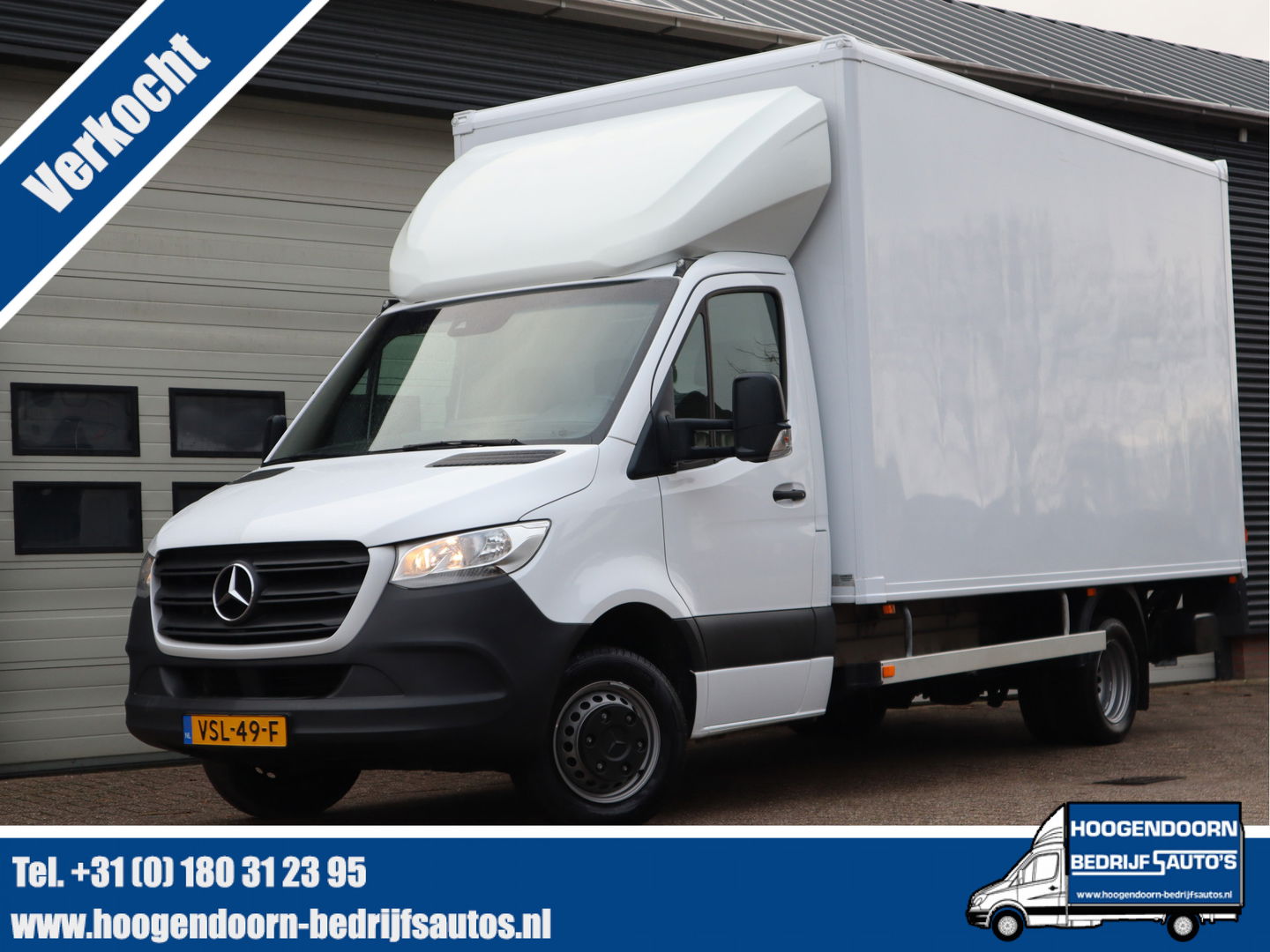 Mercedes-Benz Sprinter 515 CDI Euro 6 Automaat Bakwagen Laadklep - MBUX - Cruise