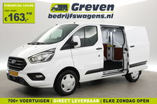 Ford Transit Custom - 2.0 TDCI L1H1 | Euro6 | Airco | Cruise | 3-Zits | 2xSchuifdeur | Trekh. | Parkeersens.