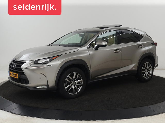 Lexus NX - 300h AWD Luxury Line | Schuifdak | Leder | Stoelverwarming | Camera | Navigatie | Full LED | Cruise control | Parkeerhulp | Climate control
