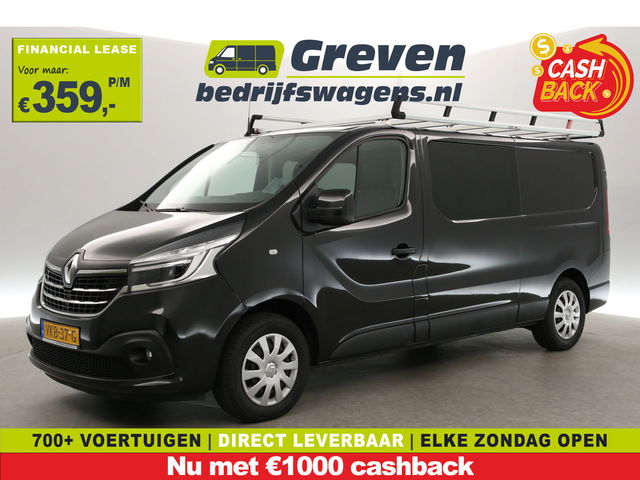 Renault Trafic - 2.0 dCi T29 L2H1 | Euro6 | Dubbele Cabine | Airco | Cruise | Trekh. | Navi | Parkeersens. | Imperiaal