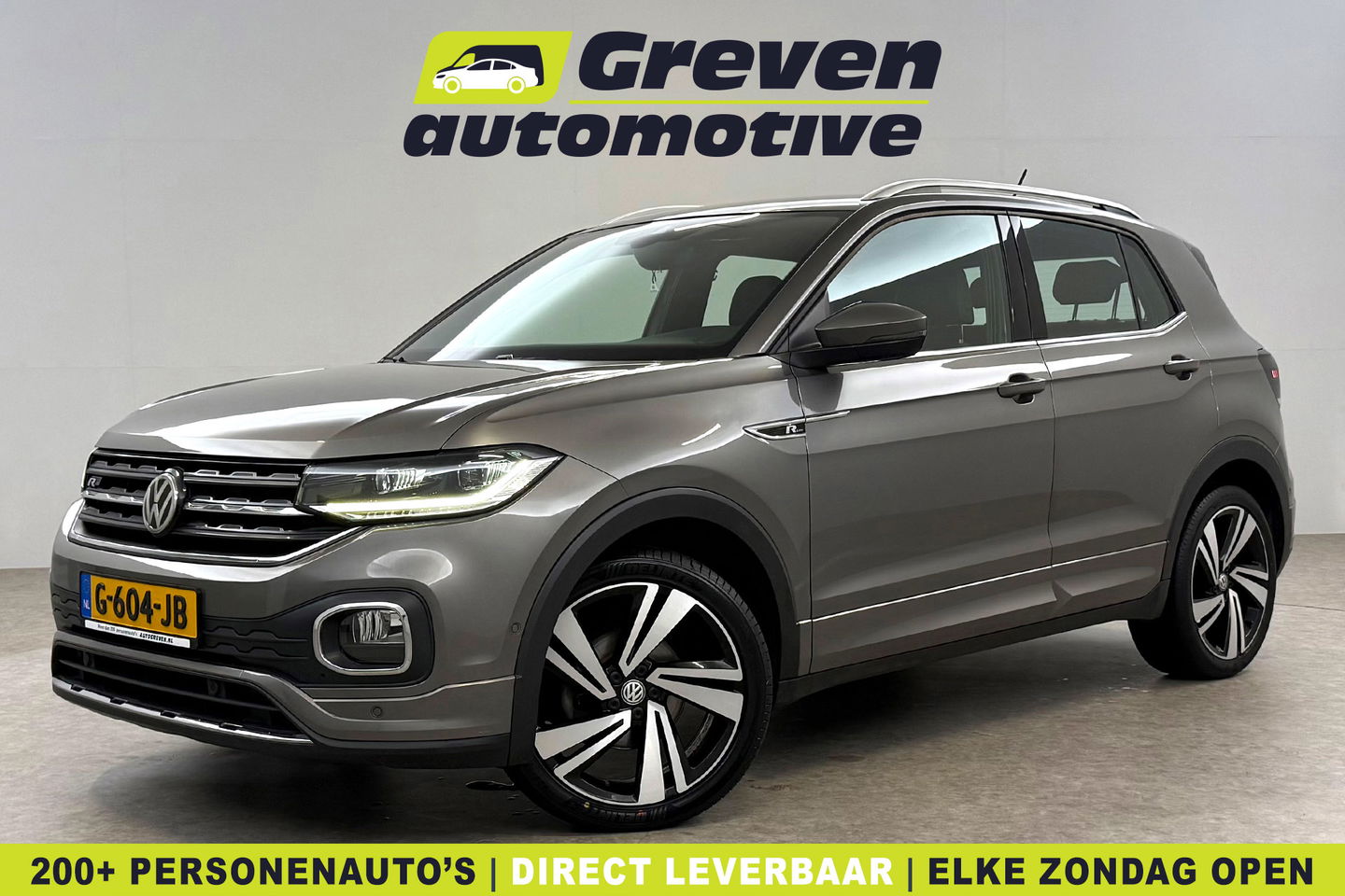 Volkswagen T-Cross 1.0 TSI R-line | Camera | Virtual | Adap. Cruise | Trekh. | Carplay | Keyless | NAP