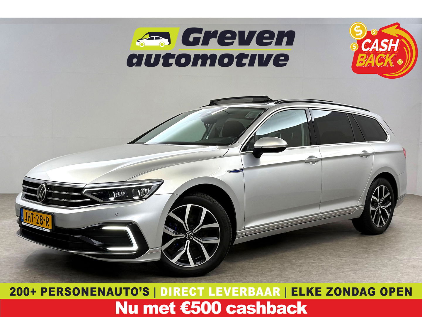 Volkswagen Passat Variant 1.4 TSI GTE PHEV 218PK | SOH 90% | Pano | Sfeerverl. | Camera | Adap. Cruise | Carplay