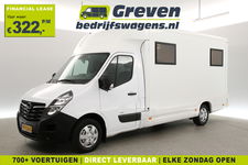 Opel Movano - 2.3 Turbo L3H1 | Euro6 | 180PK | Kantoorwagen | Jurywagen | Omroepwagen | Camper ombouw | Automaat | Airco | Camera | Cruise | 3-Zits
