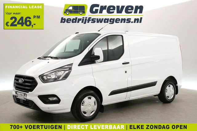 Ford Transit Custom - 2.0 TDCI L1H1 Limited | Euro6 | Airco | Cruise | Camera | 3-Zits | Trekh. | Carplay | Parkeersens.