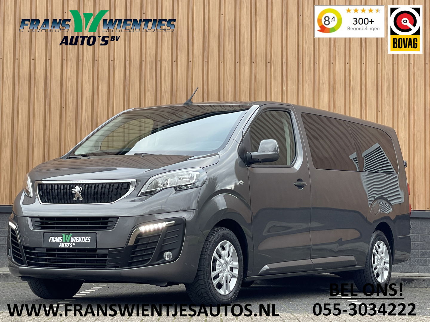 Peugeot Expert Traveller 8P 2.0 BlueHDi 150 Business Long S&S | Cruise Control | Parkeersensoren Achter | Apple Carplay/Android Auto | Navigatie | Airconditioning | Bluetooth |