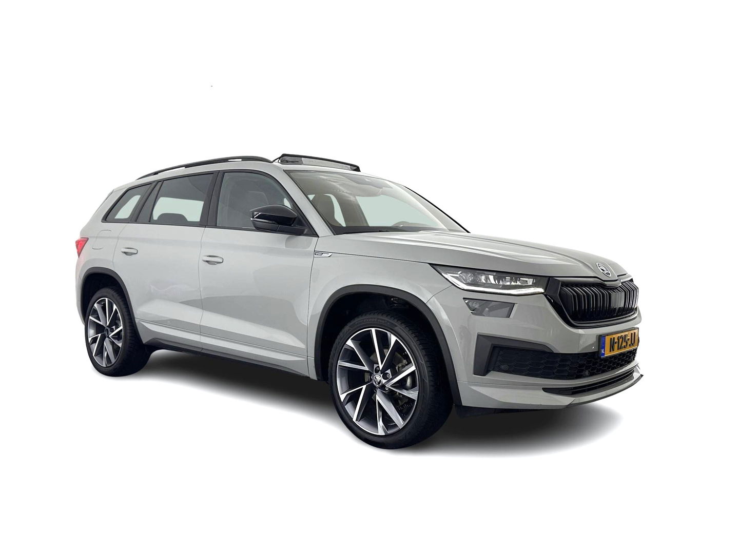 Škoda Kodiaq 1.5 TSI Sportline Business (INCL.BTW) Aut. *PANO | LEATHER-MICROFIBRE | FULL-LED | ADAPTIVE-CRUISE | BLIND-SPOT | MEMORY-PACK | DIGI-COCKPIT | NAVI-FULLMAP | CAMERA | DAB+ | AMBIENT-LIGHT | KEYLESS | CANTON-SOUND | DAB