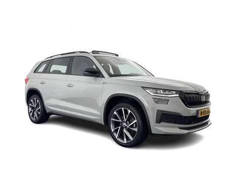 Škoda Kodiaq 1.5 TSI Sportline Business (INCL.BTW) Aut. *PANO | LEATHER-MICROFIBRE | FULL-LED | ADAPTIVE-CRUISE | BLIND-SPOT | MEMORY-PACK | DIGI-COCKPIT | NAVI-FULLMAP | CAMERA | DAB+ | AMBIENT-LIGHT | KEYLESS | CANTON-SOUND | DAB