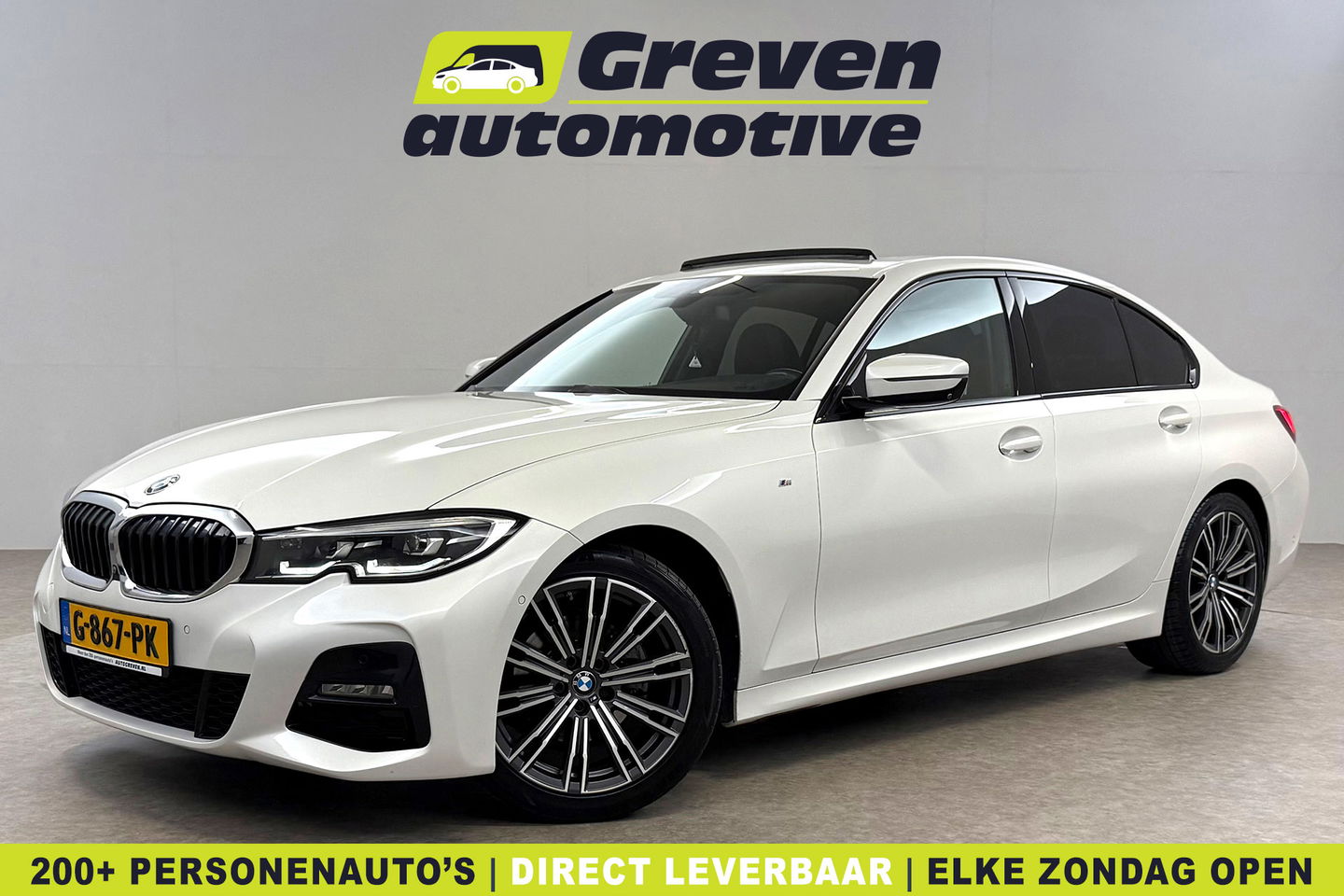 BMW 3-serie 320i High Executive Edition M-Sport | Pano | Virtual | Sfeer | 360° | Stoel/Stuur verw. | Cruise | Carplay | NAP