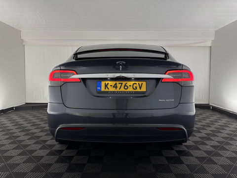 Tesla Model X Long Range [ 3-Fase ] (INCL.BTW) Aut. *PANO-WINDOW | AUTO-PILOT | LEATHER | TOP-VIEW | NAVI-FULLMAP | FULL-LED | AIR-SUSPENSION | DIGI-COCKPIT | KEYLESS | CAMERA | DAB+ | HEATED-COMFORTSEATS | TOWBAR | 20''ALU*