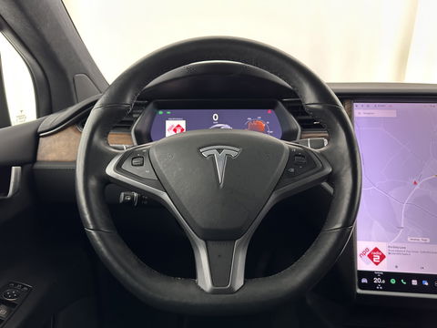 Tesla Model X Long Range [ 3-Fase ] (INCL.BTW) Aut. *PANO-WINDOW | AUTO-PILOT | LEATHER | TOP-VIEW | NAVI-FULLMAP | FULL-LED | AIR-SUSPENSION | DIGI-COCKPIT | KEYLESS | CAMERA | DAB+ | HEATED-COMFORTSEATS | TOWBAR | 20''ALU*
