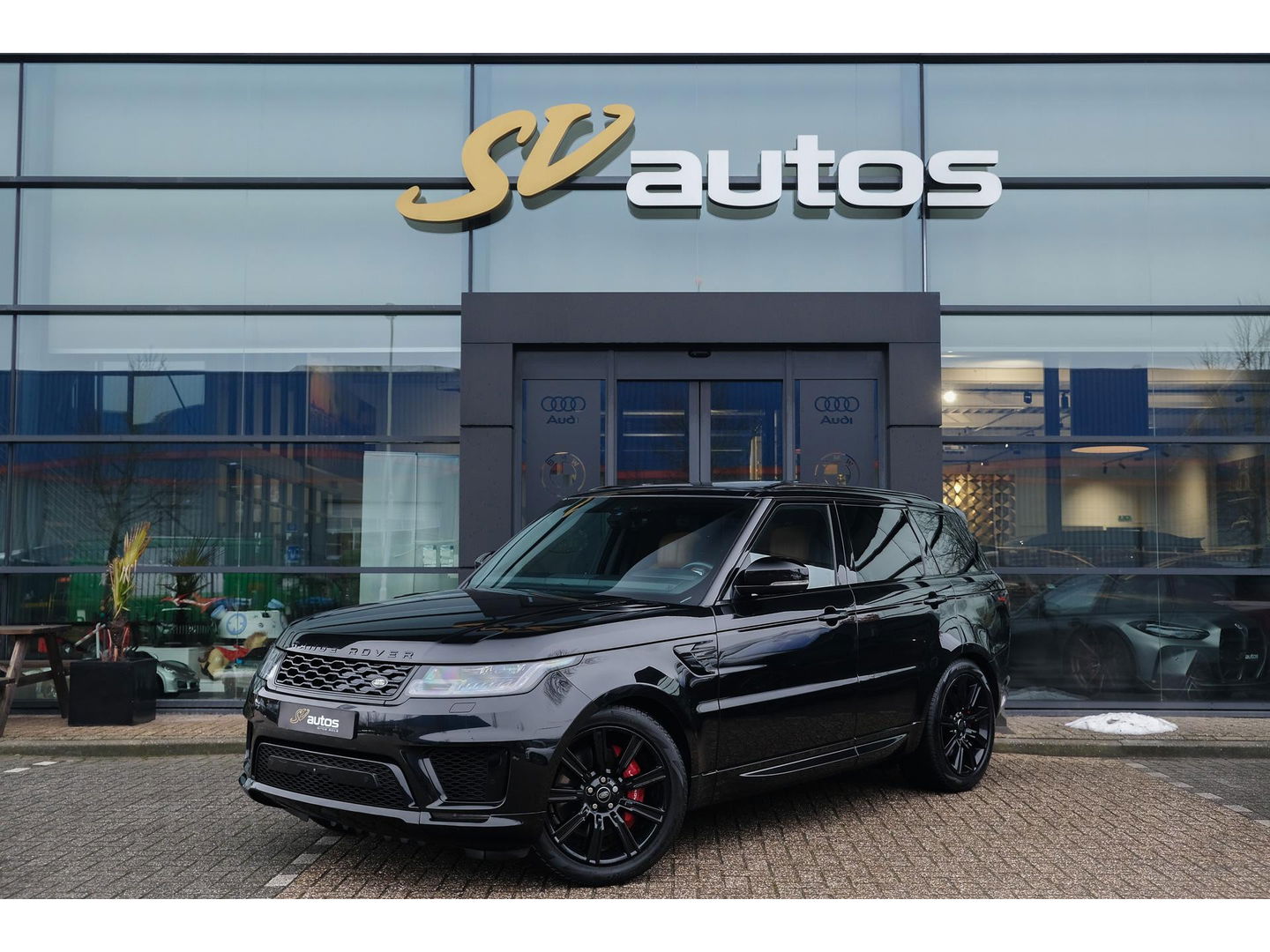 Land Rover Range Rover Sport P400e 404pk HSE Dynamic Panoramadak *BTW* Trekhaak Black pack Meridian 21" LMV