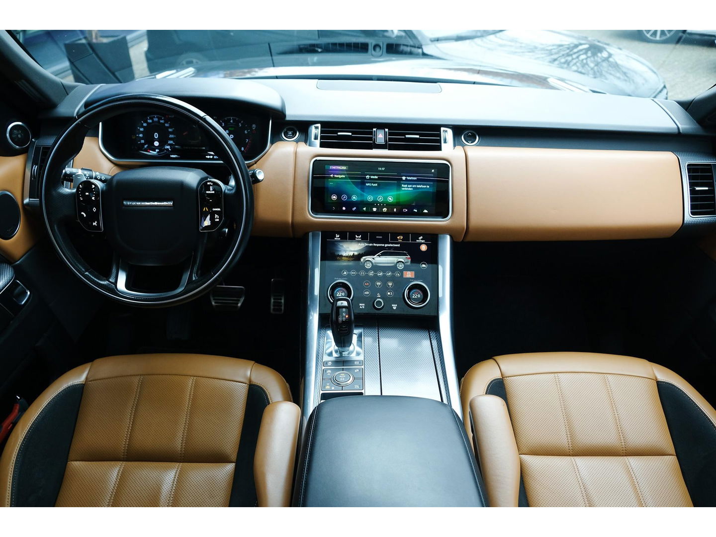 Land Rover Range Rover Sport P400e 404pk HSE Dynamic Panoramadak *BTW* Trekhaak Black pack Meridian 21" LMV