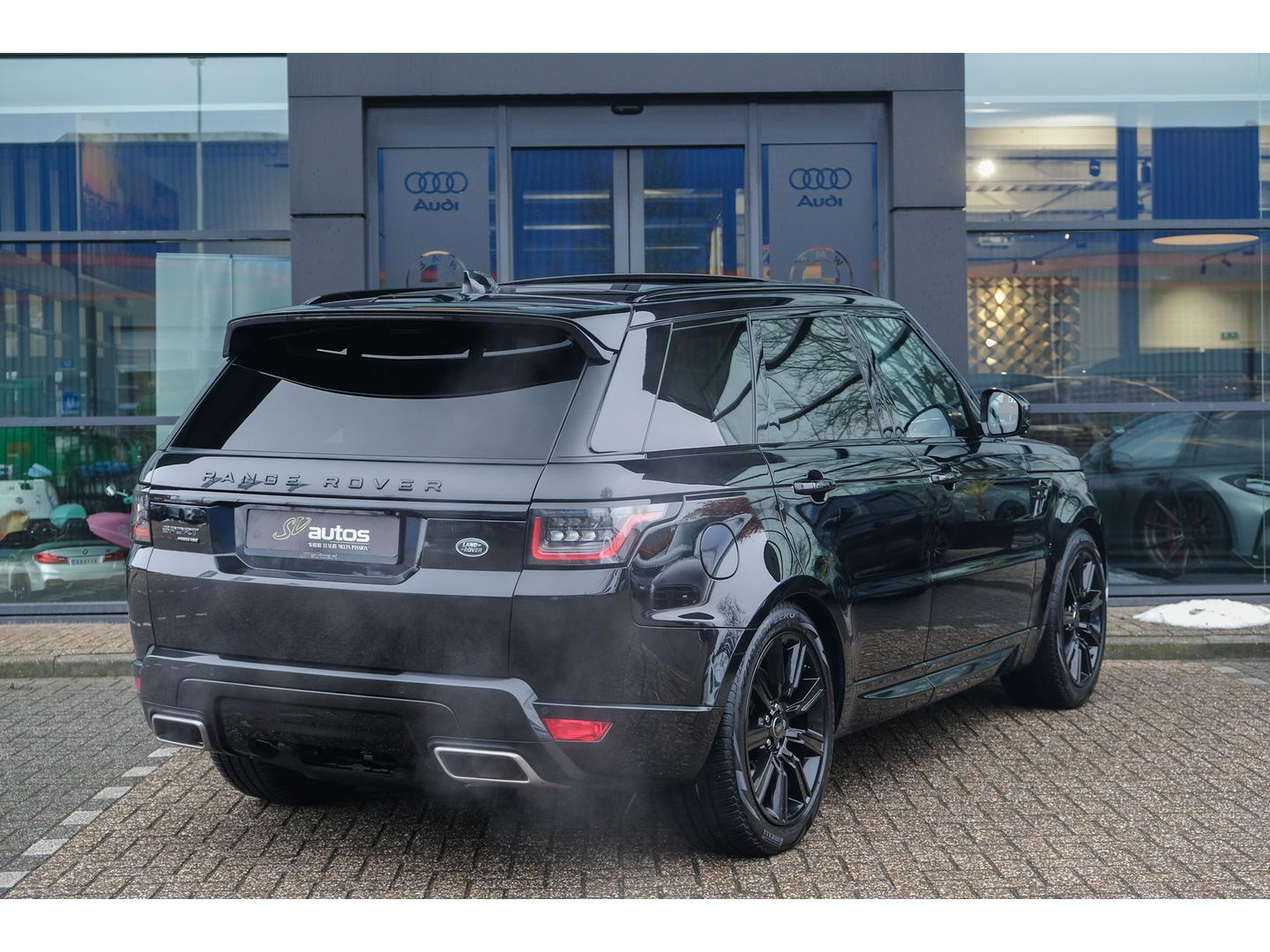 Land Rover Range Rover Sport P400e 404pk HSE Dynamic Panoramadak *BTW* Trekhaak Black pack Meridian 21" LMV
