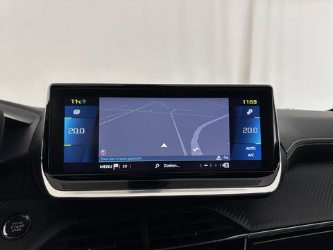 Peugeot e-208 EV GT 350 50 kWh [ 3-Fase ] {SOH-88%} (INCL.BTW) *FULL-LED | DIGI-COCKPIT | BLINDSPOT | CAMERA | LEATHER-ALCANTARA | AMBIENT-LIGHT | NAVI-FULLMAP | LANE-ASSIST | KEYLESS | DAB | CCS-FASTLOADER | HEATED-SPORTSEATS | 17''ALU