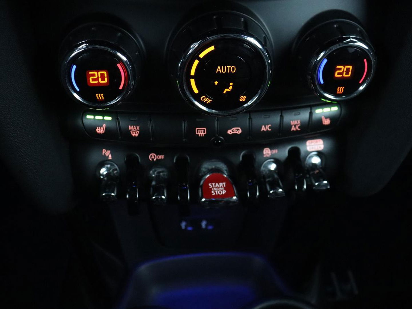 MINI Cooper S 2.0 Knightsbridge Edition | Panoramadak | Leder | Stoelverwarming | Head-Up | Carplay | Harman/Kardon | Navigatie | Climate control | Park Assist | Cruise control | Bluetooth