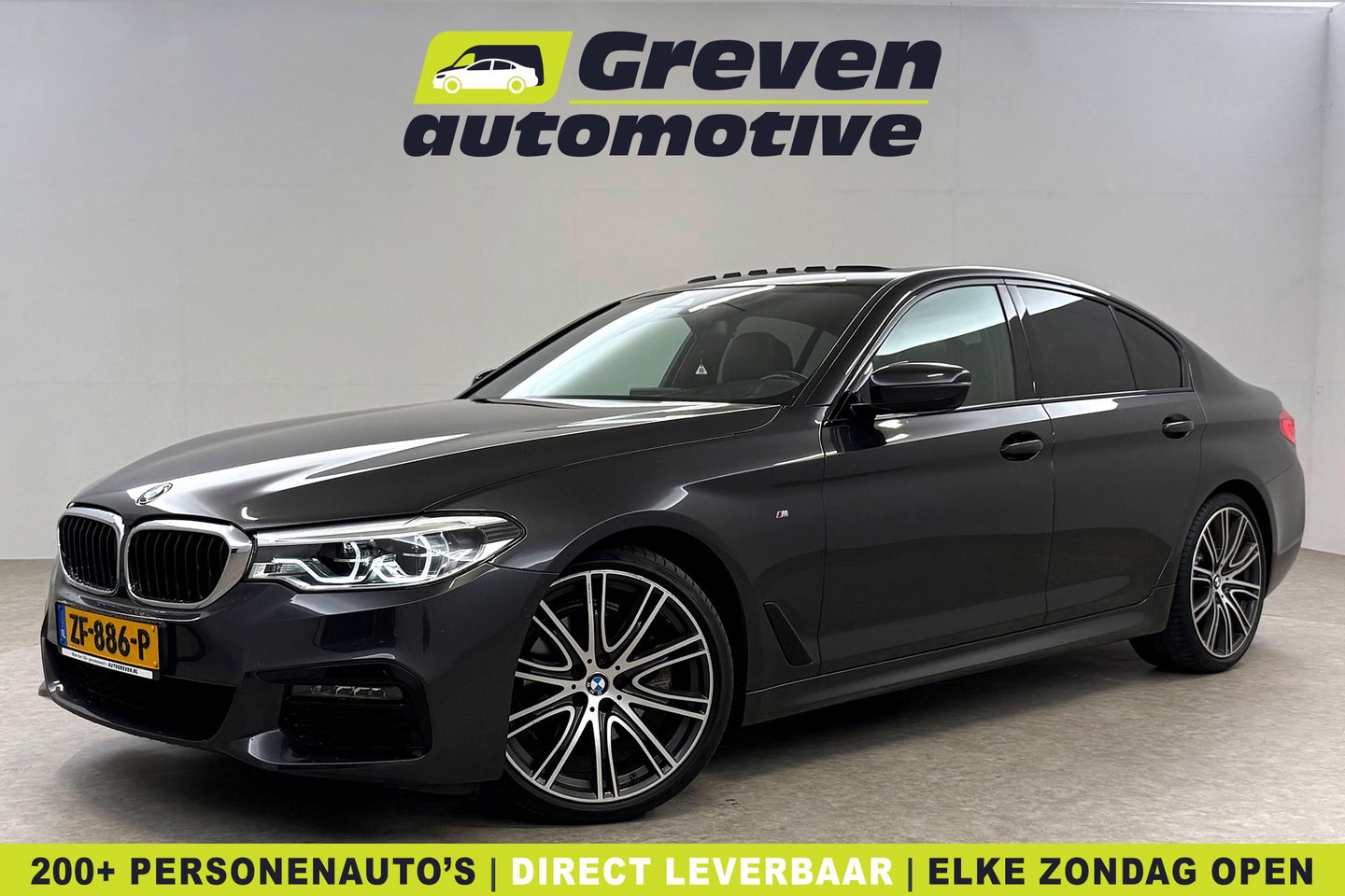 BMW 5 Serie 520i High Executive M-Sport 184PK | Pano | Sfeer | HuD | Virtual | Memory | Camera | Navi | Keyless | NAP