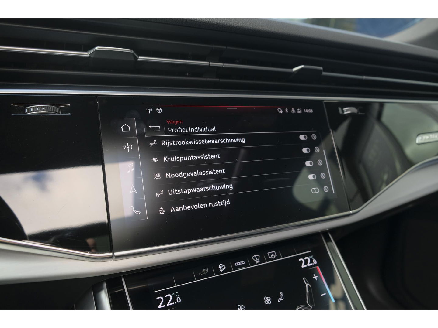 Audi Q7 60 TFSIe 455pk Competition Hybrid Panoramadak *BTW* Head-up Trekhaak elektrisch Leder Adaptive cruise DAB Carplay