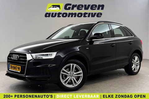 Audi Q3 2.0 TFSI Quattro 221PK S-line | Camera | Cruise | Leder | Navi | Stoelverw. | Keyless | NAP