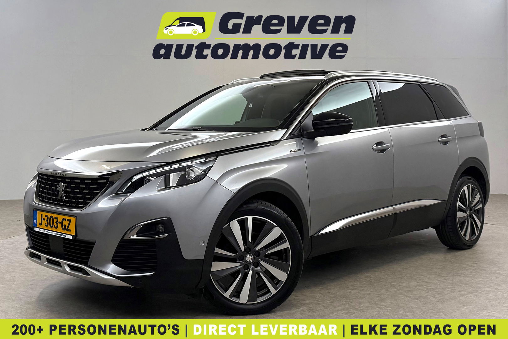 Peugeot 5008 1.2 PureTech GT-Line 7p | Pano | Sfeer | 360° | Virtual | Parkeersens. | Keyless | Dodehoek | NAP