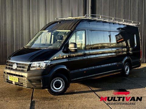 Volkswagen Crafter 35 2.0 TDI L4H3 177PK AUTOMAAT | MOOIE UITVOERING | LUCHTVERING | ZWART |