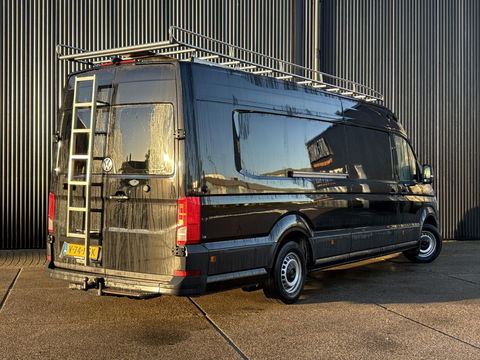 Volkswagen Crafter 35 2.0 TDI L4H3 177PK AUTOMAAT | MOOIE UITVOERING | LUCHTVERING | ZWART |