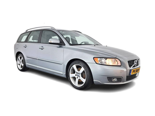 Volvo V50 - 1.6 D2 S/S Pro Edition *LEATHER | NAVI-FULLMAP | ECC | PDC | 17"ALU*