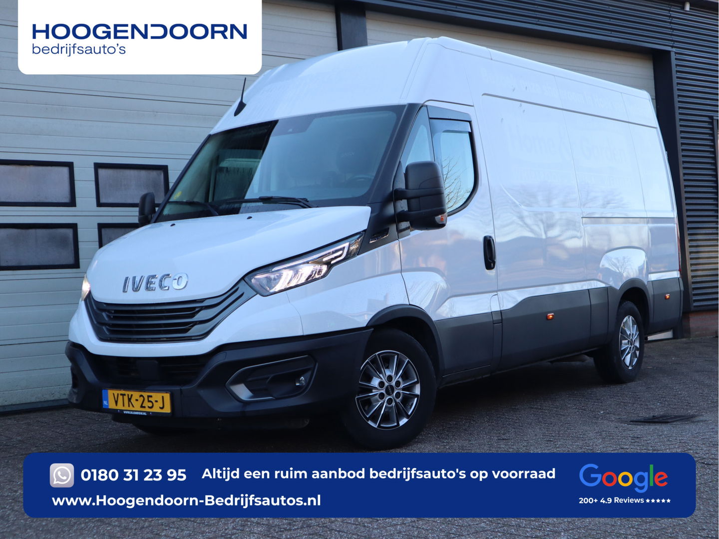 Iveco Daily 35S16 Hi-Matic Euro 6 - Luchtvering - L2H2 - 3.5t KG Trekhaak - LED