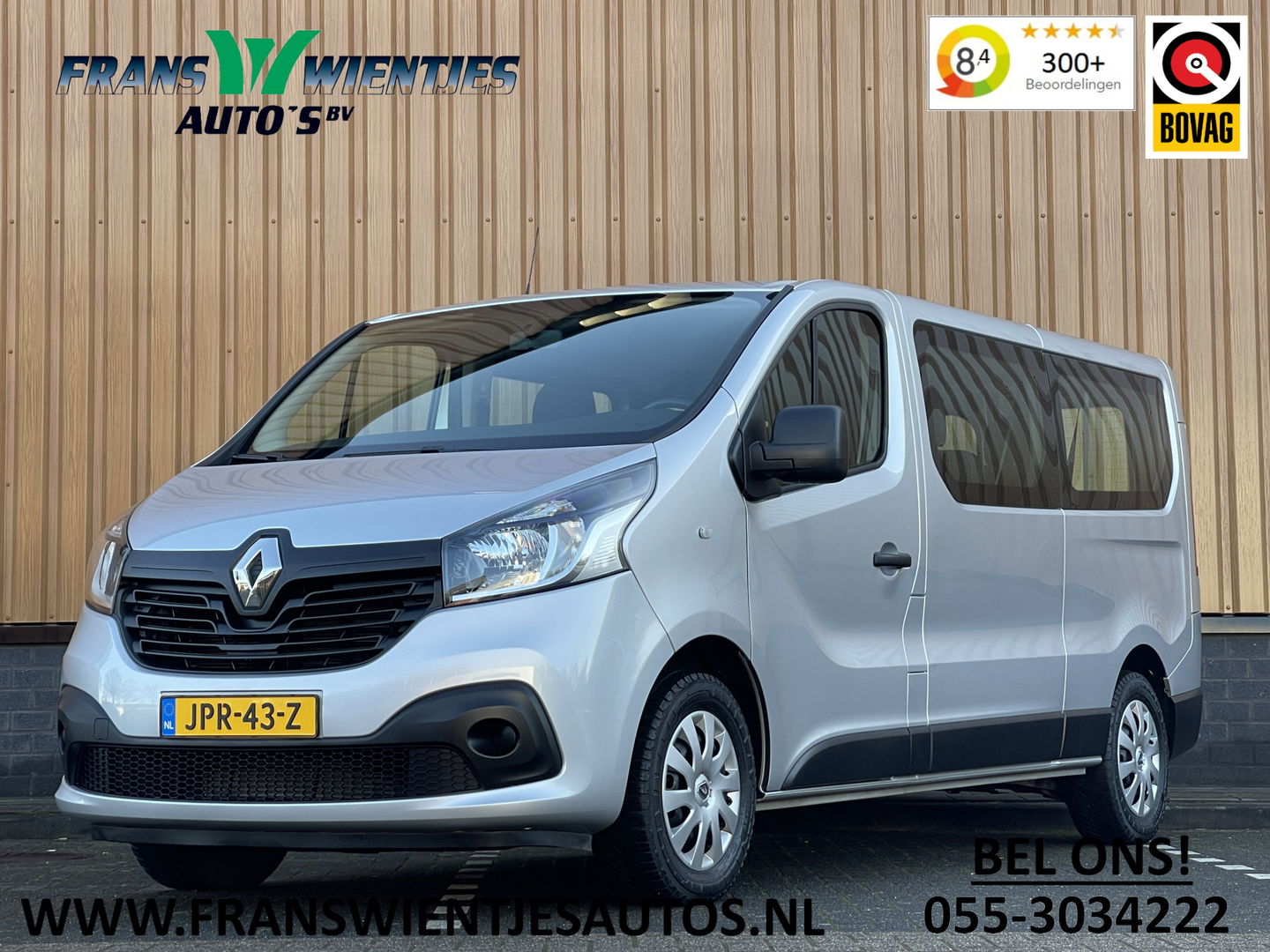 Renault Trafic 1.6 dCi T29 L2H1 DC Comfort | Marge |  Airconditioning | Radio | Navigatie | Cruise Control | Bluetooth | Stop & Go | Multifunctioneel Stuurwiel |