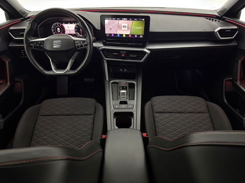SEAT Leon 1.5 eTSI FR 150PK | Virtual | Camera | Sfeer | Adap. Cruise | Stoel/Stuurverw. | Trekh. | Carplay | Keyless | NAP