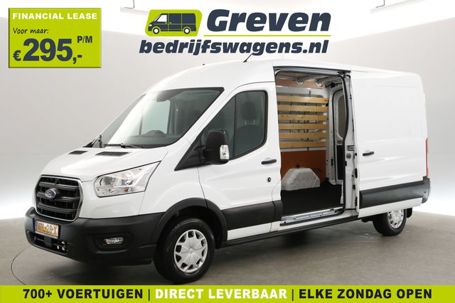 Ford Transit - 2.0 TDCI L3H2 | Euro6 | 3-Zits | Airco | Cruise | 2xSchuifdeur | Parkeersens.