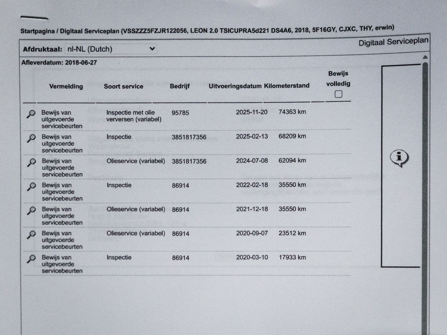 SEAT Leon 2.0 TSI CUPRA 300 PANO SCHAAL VIRTUAL KEYLESS DAB
