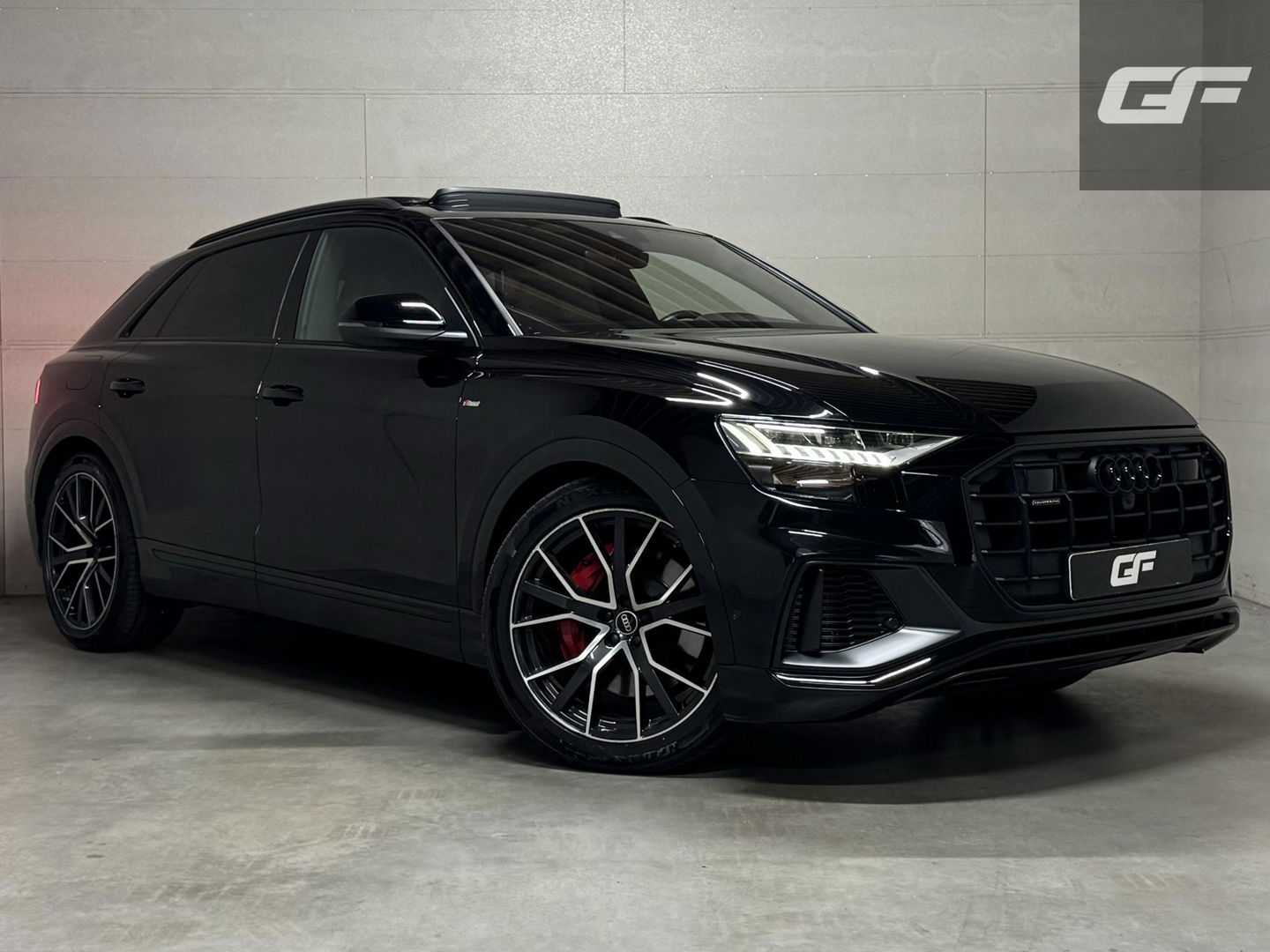 Audi Q8 55 TFSI e Quattro Competition S-Line Pano RS-Seats Sfeer Luchtver. B&O 360º