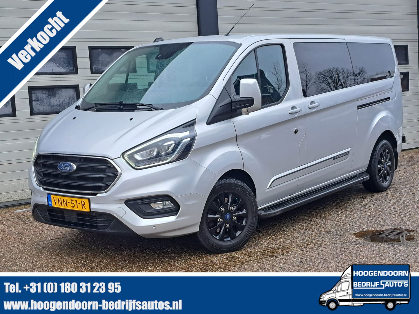 Ford Transit Custom 320 2.0 TDCI 130 pk Automaat - L2 DC - Platinum