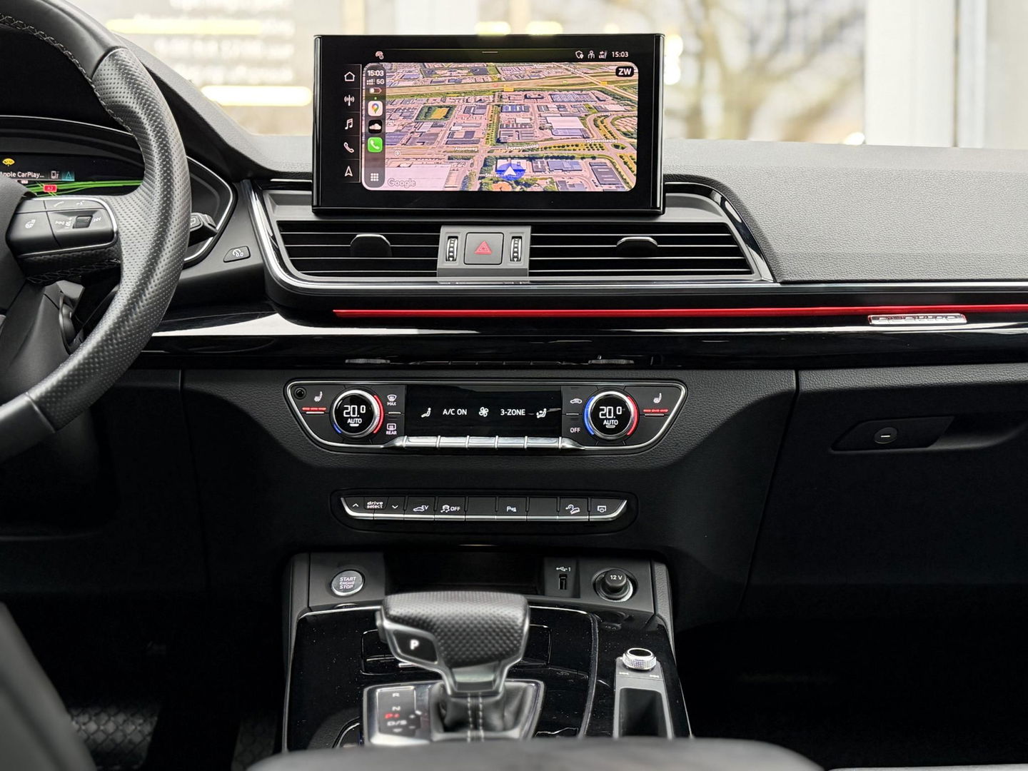 Audi Q5 Sportback 50 TFSI e S edition Competition |Black Optic|Pano|B&O|Luchtvering|Leer|Massage|21"