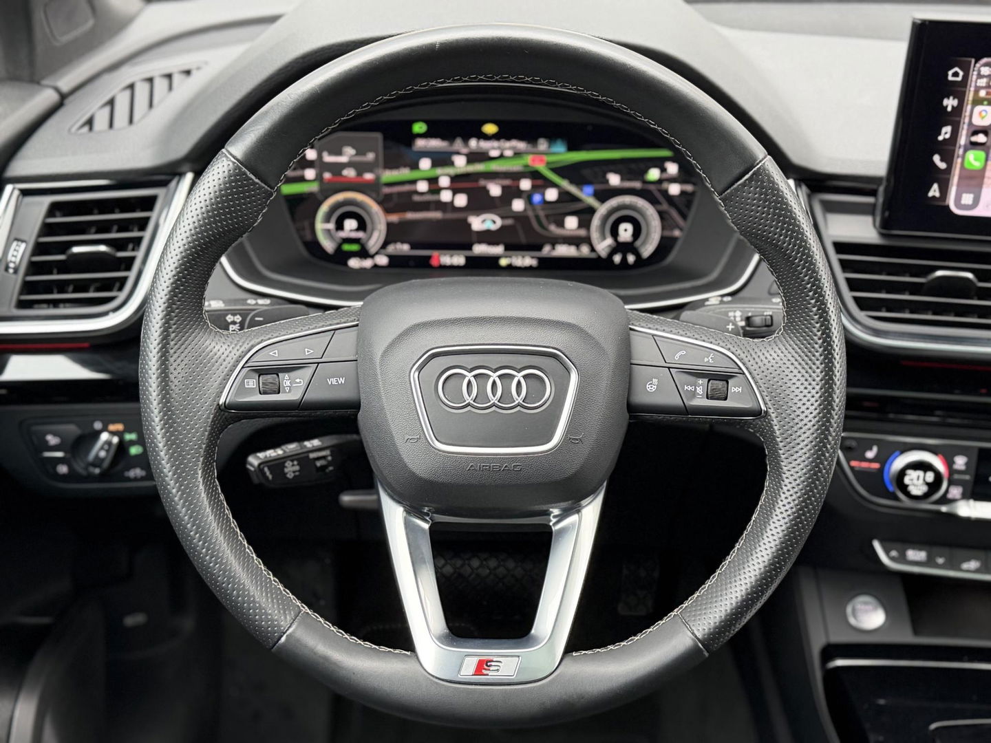Audi Q5 Sportback 50 TFSI e S edition Competition |Black Optic|Pano|B&O|Luchtvering|Leer|Massage|21"