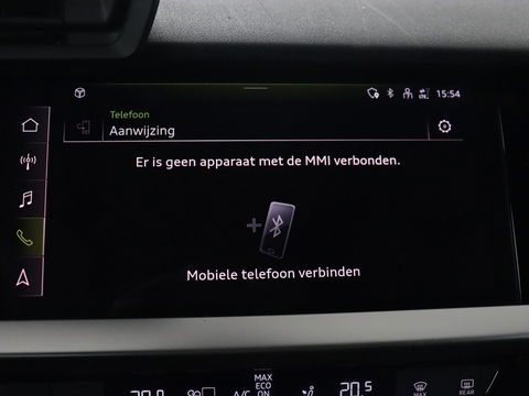 Audi A3 35 TFSI S edition | Carplay | Navigatie | Sportstoelen | Half leder | Full LED | Camera | Virtual Cockpit | 19'' | Climate control | Bluetooth | Cruise control | S Line