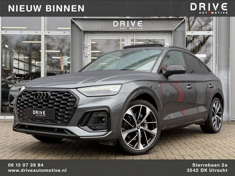 Audi Q5 Sportback 50 TFSI e S edition Competition |Black Optic|Pano|B&O|Luchtvering|Leer|Massage|21"