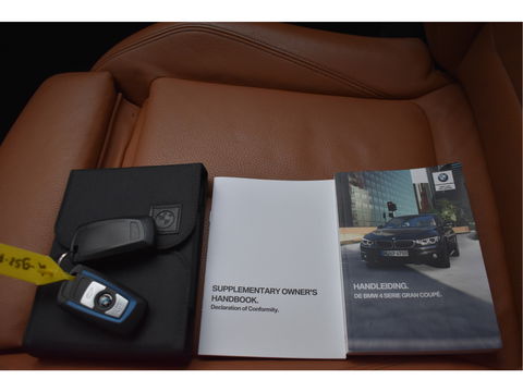 BMW 4 Serie Gran Coupé 420i M-Sport Individual High Executive Edition | NL-Auto | Frozen Bronce Metallic | Leder | Stoelverwarming | Carplay | DAB | Virtual cockpit | Sportstoelen | NAP
