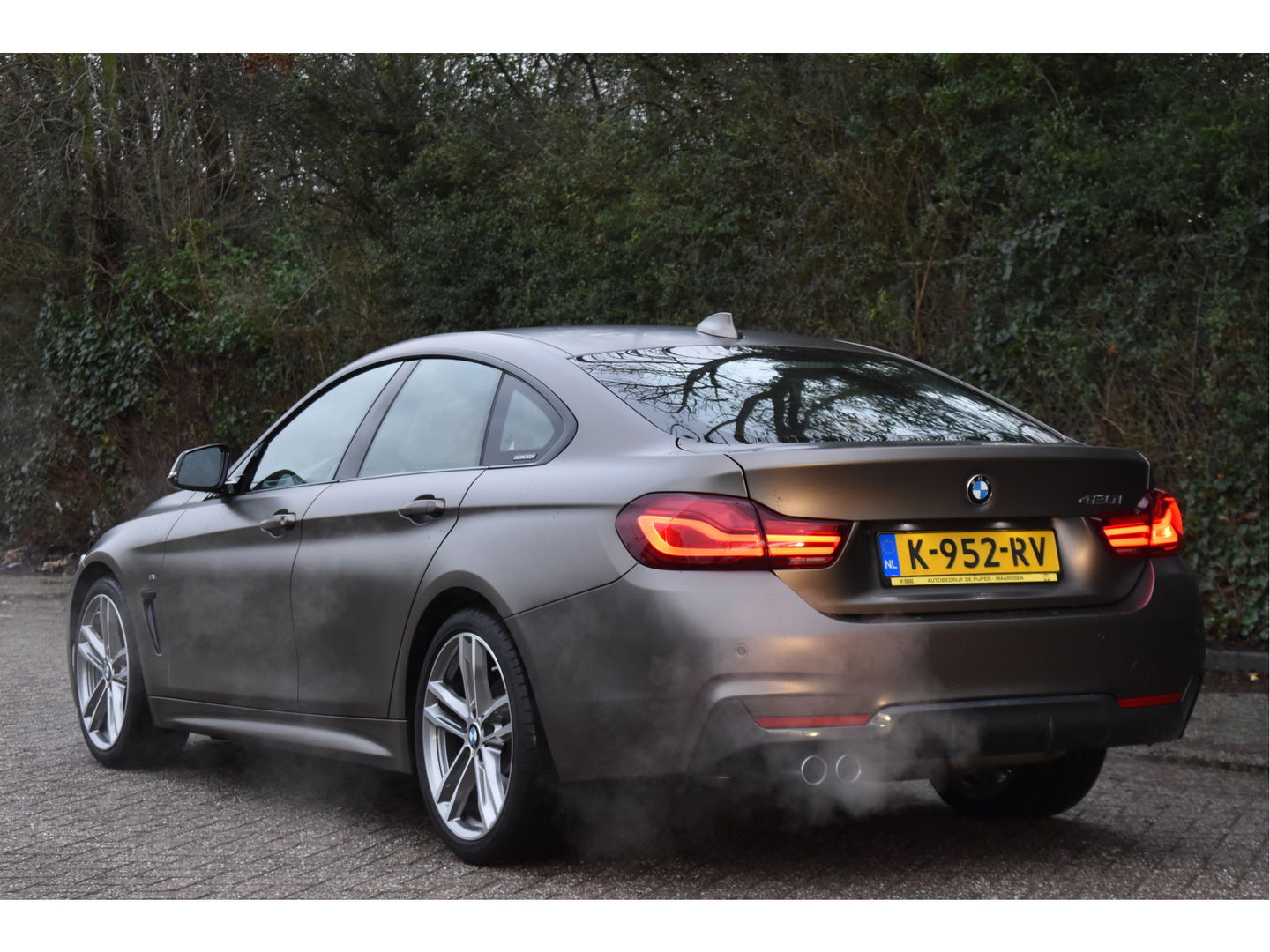 BMW 4 Serie Gran Coupé 420i M-Sport Individual High Executive Edition | NL-Auto | Frozen Bronce Metallic | Leder | Stoelverwarming | Carplay | DAB | Virtual cockpit | Sportstoelen | NAP