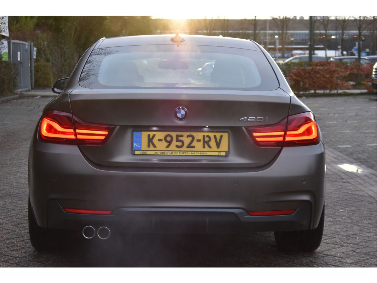 BMW 4 Serie Gran Coupé 420i M-Sport Individual High Executive Edition | NL-Auto | Frozen Bronce Metallic | Leder | Stoelverwarming | Carplay | DAB | Virtual cockpit | Sportstoelen | NAP