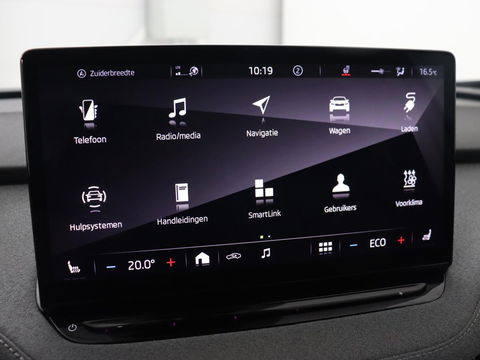 Škoda Enyaq iV 80 | Stoelverwarming | Trekhaak | Adaptive cruise | Camera | Sfeerverlichting | Keyless | Side Assist | Half leder | Stuurverwarming | Navigatie | Climate control